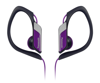 Słuchawka Panasonic SŁUCHAWKI SPORTOWE PANASONIC RP-HS34E-V Fioletowe